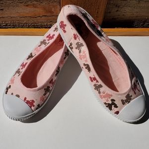 Disney Parks Mickey Mouse Canvas Slip On Sneakers